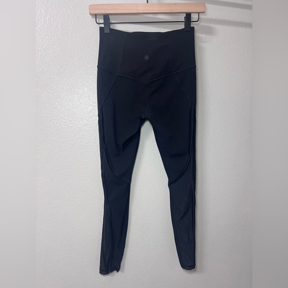 Athleta Shakti Mesh 7/8 Tight, BLACK Size XS - Picture 8 of 15